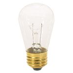 Satco® S3965 11 Watt Light Bulb, Medium Base, Clear